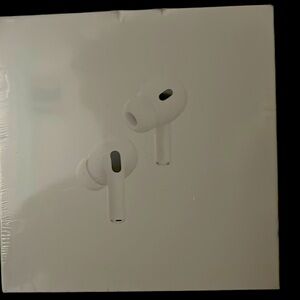 “Apple AirPods Pro 2nd Gen, White, original case, great condition, lightly used.